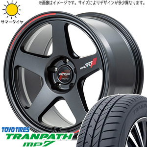 ハイエース 215/65R16 トーヨータイヤ トランパス MP7 MID RMP TR50 16インチ 6.5J +38 6H139.7P サマータイヤ ホイール 4本SET