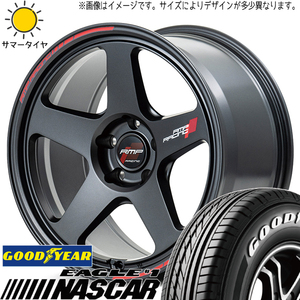 ハイエース 215/65R16 109/107 グッドイヤー ナスカー MID RMP TR50 16インチ 6.5J +38 6H139.7P サマータイヤ ホイール 4本SET