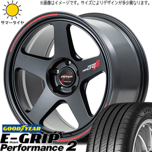 ハイエース 215/65R16 グッドイヤー パフォーマンス2 MID RMP TR50 16インチ 6.5J +38 6H139.7P サマータイヤ ホイール 4本SET