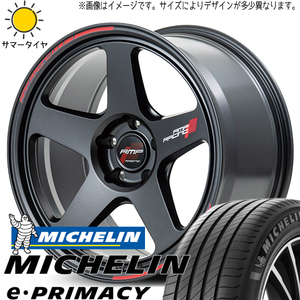 プリウスα 215/45R18 ミシュラン E・プライマシー MID RMP TR50 18インチ 8.0J +45 5H114.3P サマータイヤ ホイール 4本SET