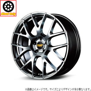 アルミホイール 1本 17インチ 027F ハイパーメタルコート/ミラーカット 17x7.0J +40 5H114.3P アウトランダー デリカ