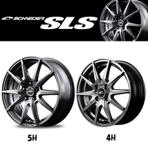 アルミホイール 1本 16インチ SCHNEDER SLS メタリックグレー16x6.5J +38 5H114.3P_画像3