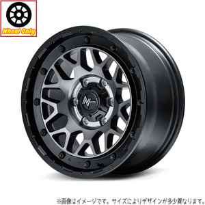 アルミホイール 4本 16インチ M29 スティンガー セミグロスBKクリア 16x6.5J +38 6H139.7P 200系 ハイエース