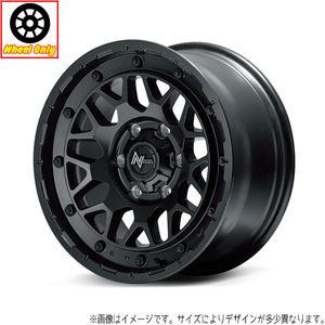 アルミホイール 1本 14インチ M29 スティンガー バレルブラック 14×4.5J +45 4H100P デリカミニ ekクロス