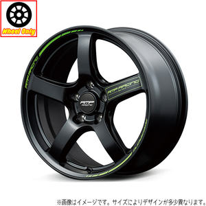 アルミホイール 1本 18インチ RMP-Racing R50 TypeS セミグロスブラック 18x8.0J +45 5H114.3P