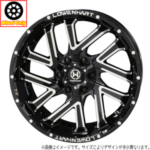 4 алюминиевые колеса понижают Hart GXL206 2085+10 6-139,7 Грубая черная/фрезеровая 20 дюймов 20 дюймов