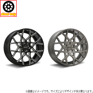 アルミホイール 1本 HYPERION CVZ ハイペリオン シーブイゼット Gloss Black Milled 20インチ 9.5J 5H114.3