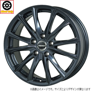 新品 ホイールのみ 4本 15インチ WAREN W05 ガンメタリック(GM) 15x6.0J +43 5H114.3P