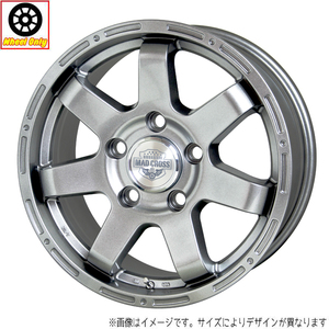 新品 ホイールのみ 1本 18インチ MAD CROSS MC-76 ダークシルバー(DS) 18x8.0J +48 5H150P