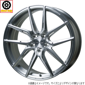 新品 ホイールのみ 1本 19インチ TRAFFICSTAR FORGED TSF-02 ブラッシュド(BRS) 19x9.0J +38 5H114.3P