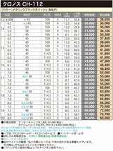 4本以上送料無料 ホイールのみ 1本 12インチ クロノス CH-112 4.0×12 +43 4H100 ブラックポリッシュ 軽バン 軽トラ_画像6