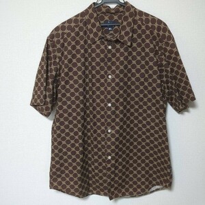 希少 old STUSSY モノグラム 半袖シャツ