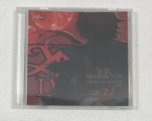 「イースIX -Monstrum NOX-」初回特典オリジナルサウンドトラックミニ「 CODE：RED」　CD　発売日2019年9月26日　日本ファルコム　K-CD318