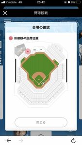 Nippon-Ham 4/19 Saitama Seibu Front Row Ticket 1-2 штуки дешево