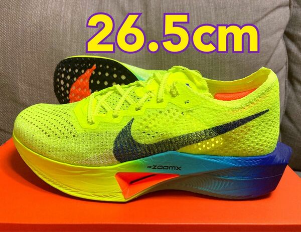 【未使用】NIKE ZOOMX VAPORFLY NEXT%3 26.5cm ナイキ ズームX ヴェイパーフライ3