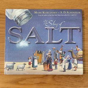 英語の絵本　「The story of SALT」マークカーランスキー　世界を動かした塩の物語　原作