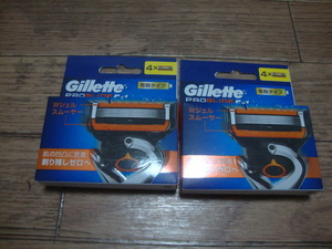 ★ 新品 Gillette ジレット PROGLIDE5+1 プログライド 電動タイプ 替刃（４コ入） 2箱セット 合計８個 ★