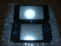 ★ New ニンテンドー2DS LL ブラック×ターコイズ Nintendo 2DS 任天堂 ★_画像3