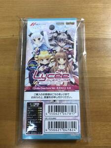 【未使用】Lycee リセ ネクストン3.0　販促用札　16枚セット