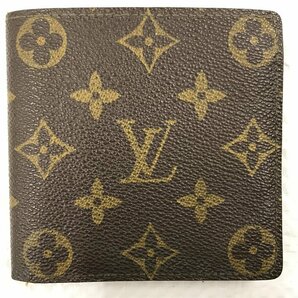 LV LOUIS VUITTON ルイ・ヴィトン モノグラム ポルトフォイユ・マルコNM 二つ折り財布 4557の画像1