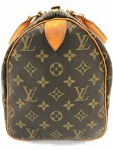 LV　LOUIS VUITTON　ルイ・ヴィトン　モノグラム スピーディ30　ボストンバッグ　ハンドバッグ　付属品:袋　4791_画像4