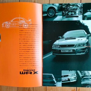 ☆★自動車カタログ スバル インプレッサWRX SUBARU Impreza WRX 1998年9月頃★☆の画像2