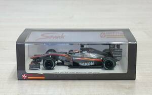 新品未展示 1/43 Spark スパーク HRT F1 TEAM HRT F1-10 2010年 F1 ベルギーGP 山本左近 #20 S3011