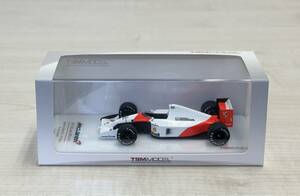 新品未展示 1/43 TSM MODEL マクラーレン ホンダ MP4-6 1991 F1 日本GP 2位表彰台 アイルトン・セナ #1 TSM144334 タバコデカール付き