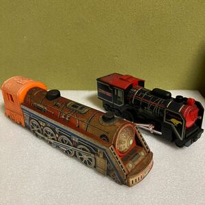 Showa Retro Toy Tin Tin Locomotive