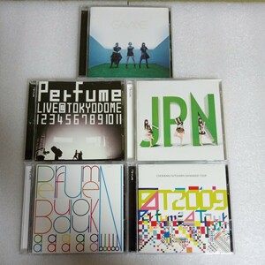 【まとめ売り】Perfume CD DVDまとめ売り ５枚