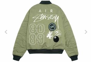 XSサイズ　STSSY & NIKE REVERSIBLE VARSITY JACKET