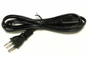 電源ケーブル 180cm 7A 125V メガネケーブル 1.8m トラッキング対策 PSE認証・ LONGWELL 電源コード LS-7C