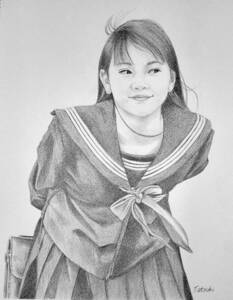 少女　１５２　tatsuki画「真作」