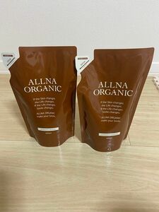 【新品】未使用 ALLNA ORGANIC シャンプー、トリートメント詰替(400ml)セット スムース