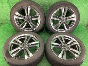 ガリ傷無し ホンダ CR-Z ZF1 純正アルミ 16インチ タイヤホイール4本 195/55R16 溝無し 16×6J +45 PCD114.3 63mm 5H ZF2 棚T-7