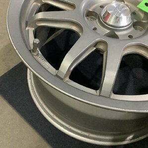 DUNLOP DIREZZA RZF 鍛造 軽量 アルミホイール 4本 15インチ 15×7J +43 PCD100 73mm 4H 1ピース ディレッツァ 社外アルミ 棚M1の画像7