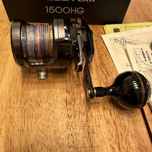 シマノSHIMANO OCEA JIGGER オシアジガー Fカスタム 1500HG 右ハンドルの画像4