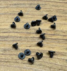 * new goods *no-doPC M2 SSD M2*2.5 head diameter 3.5mm screw 20 piece set postage 84 jpy 2242 2280 22100 black 