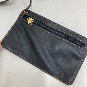 ◆◇[6] LOEWE ロエベ リュックサック ミニリュック バックパック レザー 黒 06/032606ｍ◇◆の画像6