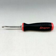 ●○[3] スナップオン Snap-on マイナスドライバー 03×19 DES414095 SGD2A ソフトグリップ 06/041803s○●_画像1