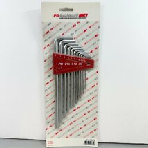 ●○[10] PB BAUMANN SWISS QUALITY TOOLS スイスツールズ ロング六角棒レンチセット 214 H-12 HC-12 未開封 保管品 06/042510s○●_画像1