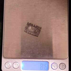 庄内一分銀 目方約8.6g 古銭 古金銀 庄内 一分銀の画像3