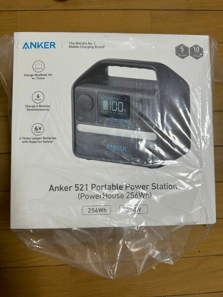 Anker 521 Portable Power Station ポータブル電源 災害時の備えにも最適、新品