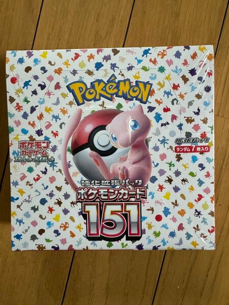 ポケモンカードゲーム 151 1BOX シュリンク付き当日発送