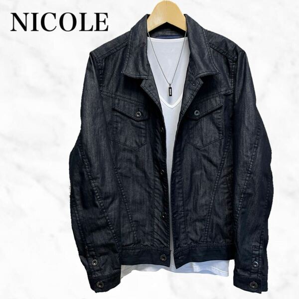 NICOLE selection ワークジャケット　トップスワークシャツブルゾン