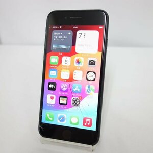 SIMフリー iPhone SE2 第2世代 128GB ブラック Appleストア購入品 画面割れ インボイス可 送料無料 【東0403-40-0408デ】兼P