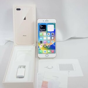 美品 *60日保証* iPhone 8 Plus 256GB SIMフリー docomo 利用制限○ バッテリー100% 本体交換品 インボイス可 【専0405-136-0419本】兼P