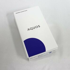 未使用 新品 SIMロック解除済み SHARP AQUOS Sense3 basic SHV48 シルバー au 利用制限○ インボイス可 送料無料【T04-50-0414】30清Pの画像1