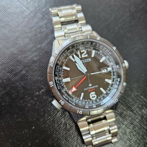  CITIZEN シチズン PRO MASTER SKY プロマスター スカイ NB6046-59E ブラック 美品！