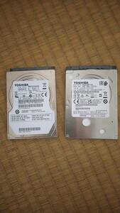 中古内蔵HDD 1TB&750GB 2.5インチ